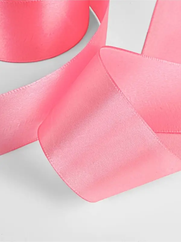 Лента атласная, 50 мм, 23&plusmn;1 м, нежно-розовая №147