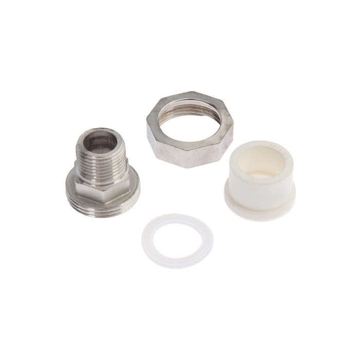 Муфта комбинированная ZEIN, полипропиленовая, американка, наружная резьба, d=20 мм х 1/2 Муфта комбинированная ZEIN, полипропиленовая, американка, наружная резьба, d=20 мм х 1/2"