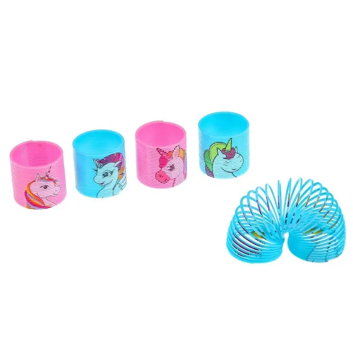 Пружинка - радуга «Единорог», d=3.5 см, МИКС Пружинка - радуга «Единорог», d=3.5 см, МИКС