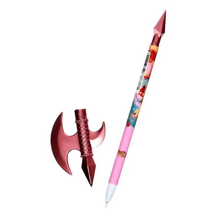 Ручка - прикол гелевая «Топор», МИКС