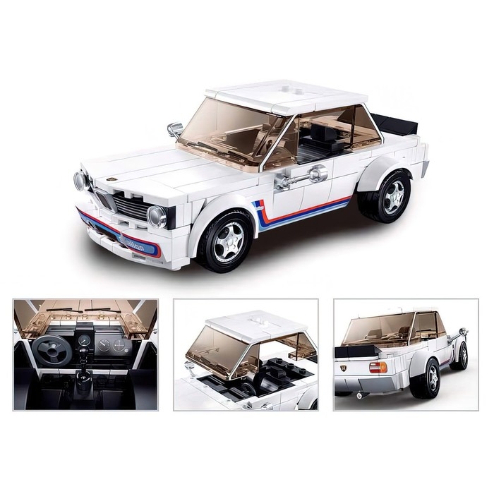 Конструктор машина Sluban Модельки, 277 деталей, 6+ Конструктор машина Sluban Модельки, 277 деталей, 6+