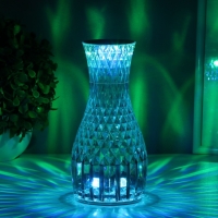 Настольная лампа "Призма" LED выключатель и сенсор 8,5х8,5х19 см RISALUX