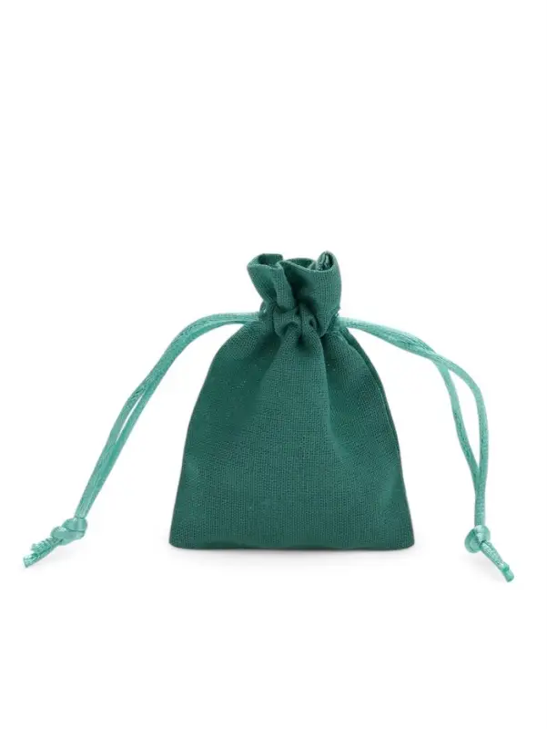 Мешочек подарочный «Хлопок», 7×9 см, тиффани