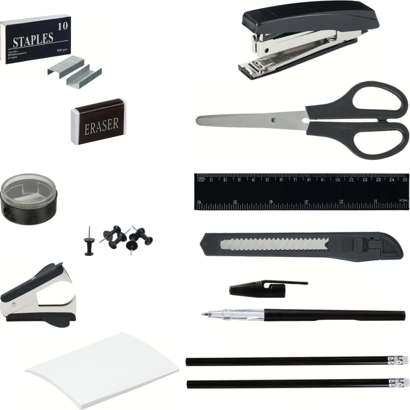 Набор настольный Attache 16 предметов черный