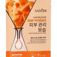 Маска для лица успокаивающая Sadoer &laquo;Дыня&raquo;, 25 мл