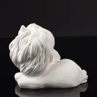 Фигура "Пони мама" 9х7х6 см, натуральный, гипс