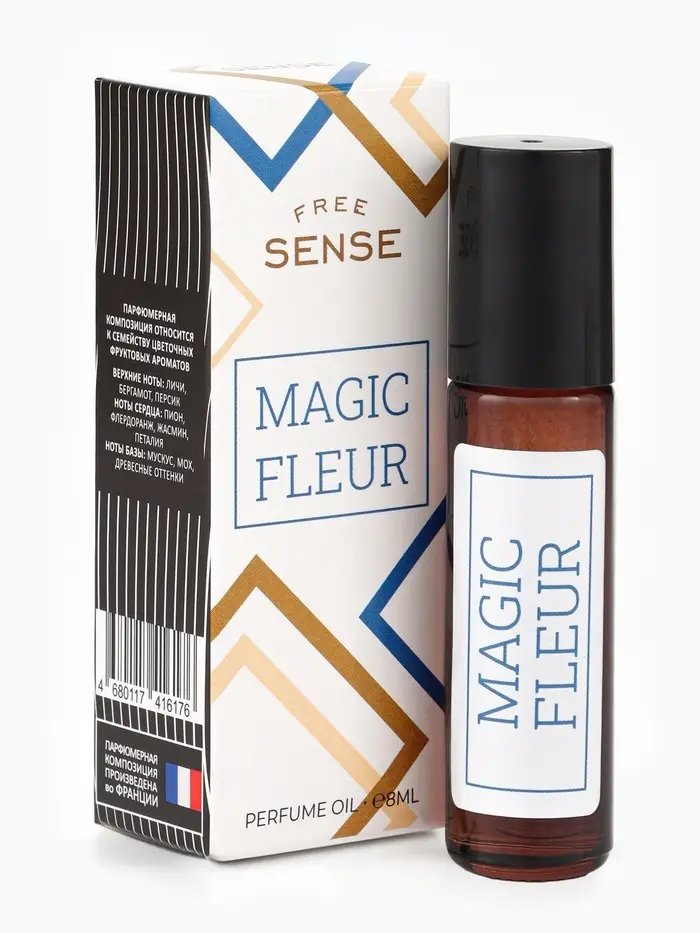 Парфюмерное масло женское Free Sense Magic Fleur, 8 мл (по мотивам Fleur Narcotique (Ex Nihilo)