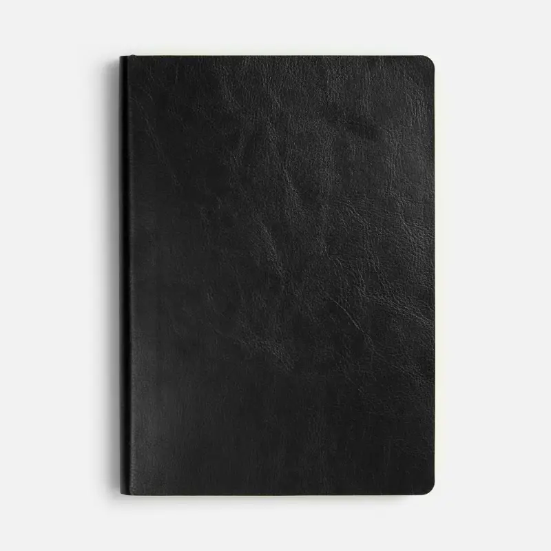 Ежедневник Doppio, недатированный, черный с желтым Ежедневник Doppio, недатированный, черный с желтым