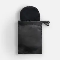 Двухстороняя маска для сна Veluto, черная