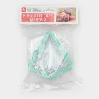 Форма для вырезания печенья Доляна &laquo;Ёлка&raquo;, 9.7&times;5&times;10.7 см, МИКС