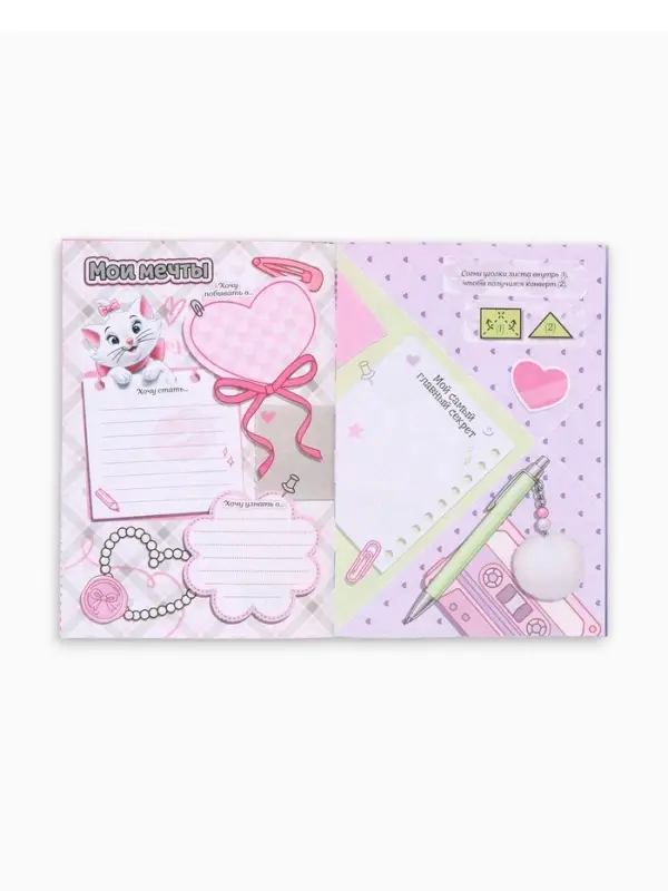 Анкета для девочек &laquo;Принцессы&raquo; А5, 16 л + наклейки