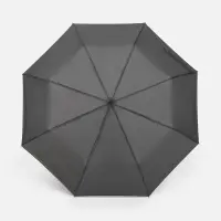 Зонт складной Smooth Move с плавным закрытием, серый