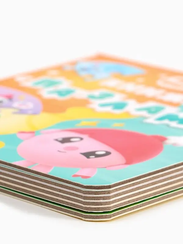 Книга картонная с пазлами &laquo;Музыкальная группа. Малышарики&raquo;, 12 стр.