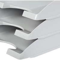 Лоток горизонтальный Attache Line серый 340х255х63мм