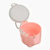 Контейнер для детского питания Мишка 1, 250 мл, розовый