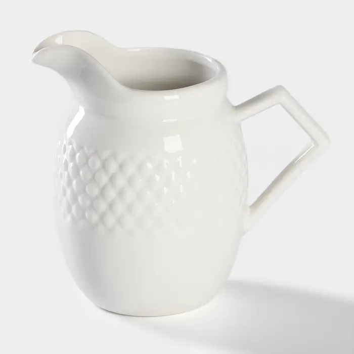 Чайный сервиз на подставке BellaTenero, 15 предметов: чайник 850 мл, 6 кружек 70 мл, сахарница с ложкой 300 мл, молочник 250 мл, 6 блюдец, фарфор, белый