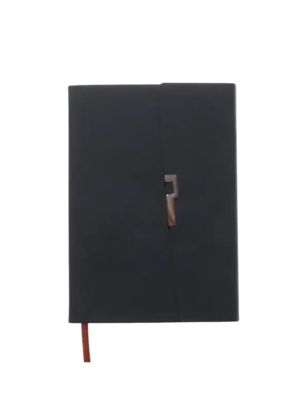 Ежедневник недатированный формат А5, с клапаном, 96л, линия, пвх, Серый Ежедневник недатированный формат А5, с клапаном, 96л, линия, пвх, Серый