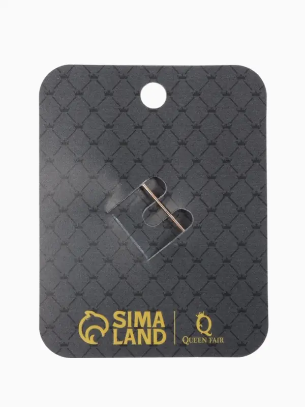 Брошь &laquo;Стрекоза&raquo;, граненые крылья, синяя в золоте