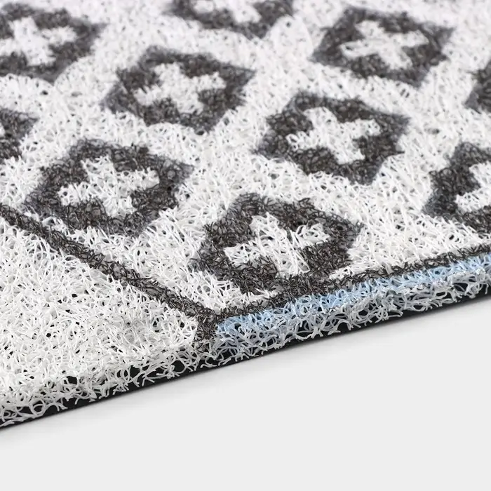 Коврик придверный Доляна &laquo;Геометрия&raquo;, грязезащитный, вырезной, 80&times;120 см