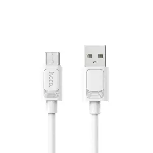 Кабель X122 HOCO USB на MicroUSB 1M 2.4A белый