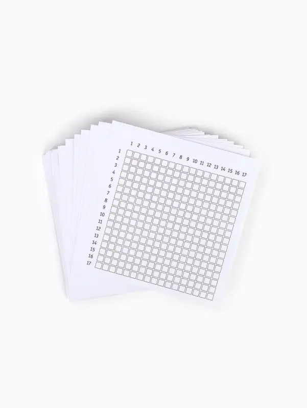 Стикеры для остатков квадратных страз