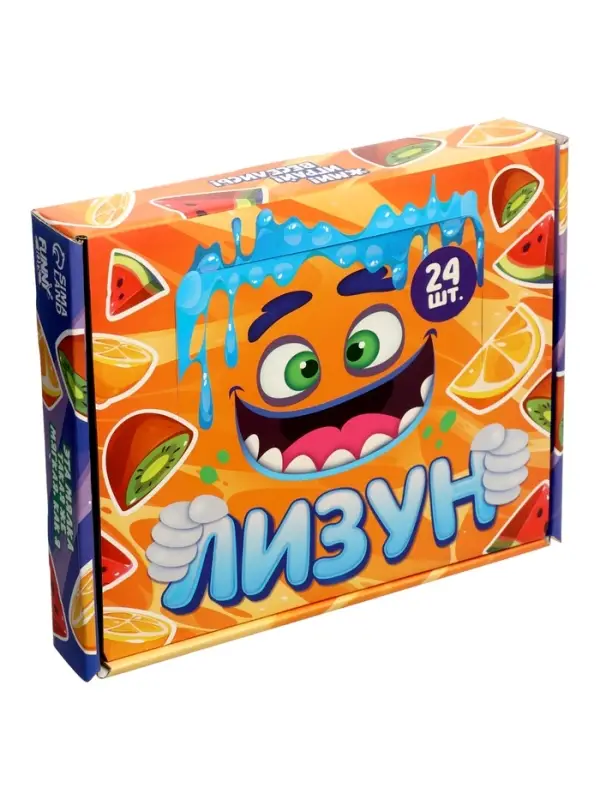 Лизун - слайм Funny toys &laquo;Фрукты&raquo;, МИКС