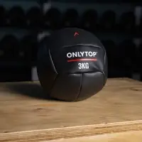 Медицинбол ONLYTOP, 3 кг, d=20 см