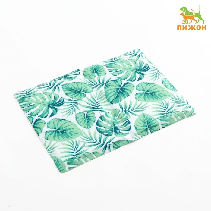 Коврик охлаждающий (гель), 40 х 30 см, тропики Коврик охлаждающий (гель), 40 х 30 см, тропики