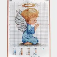 Вышивка крестиком &laquo;Ангелочек&raquo;, набор для творчества, 16&times;18 см