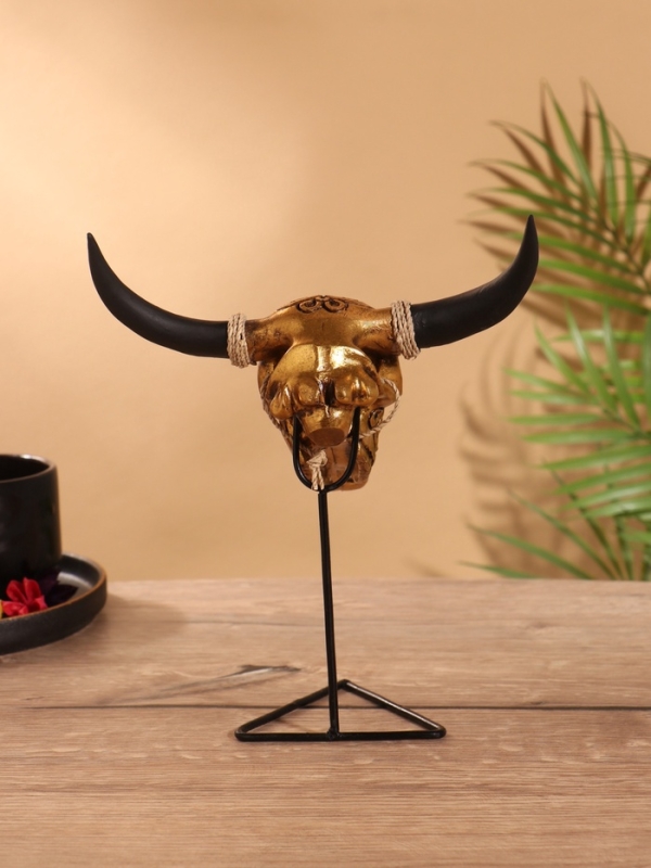 Сувенир  Сувенир "Череп буйвола" на стойке, 18х10х21 см