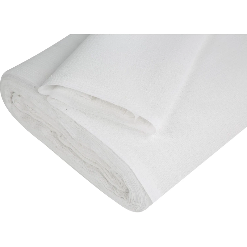 Полотно техническое вафельное отбеленное, рулон 0,45х60м, пл. 145 г/м2_Узб