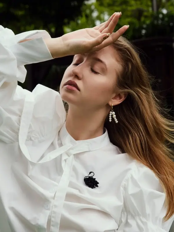 Брошь &laquo;Птица лебедь&raquo;, чёрная в чёрном металле