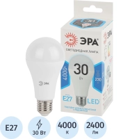 Лампа светодиодная ЭРА STD LED A65-30W-840-E27 E27 / Е27 30Вт нейтрал. свет