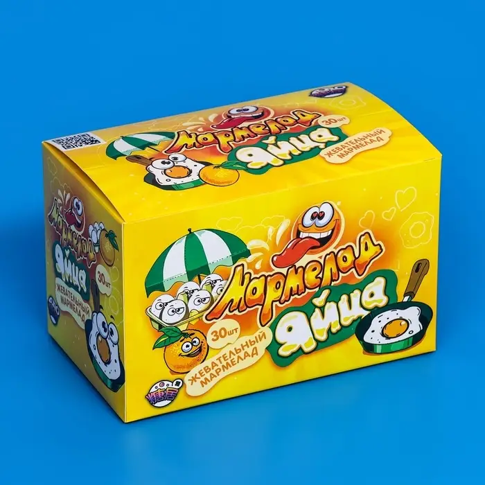 Мармелад жевательный «Яйца», 8 г Мармелад жевательный «Яйца», 8 г