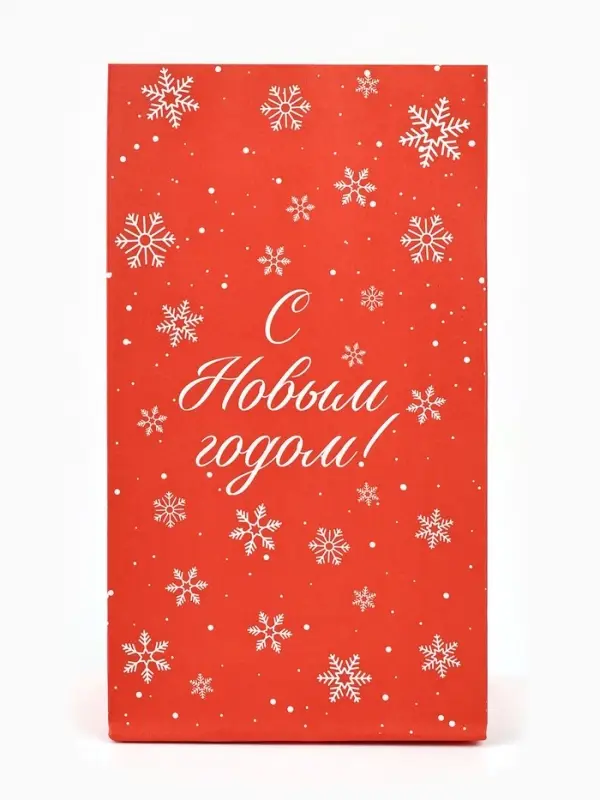 Пакет подарочный без ручек новогодний &laquo;Ёлочка&raquo;, 10&times;19.5&times;7 см