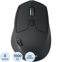 Мышь компьютерная Logitech M720 Triathlon Black, USB/BT, WLS (910-004794)