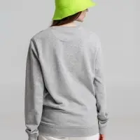 Свитшот унисекс BNC Inspire (Organic), серый меланж, размер XS