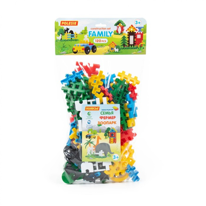 Конструктор «Семья», 120 деталей Конструктор «Семья», 120 деталей