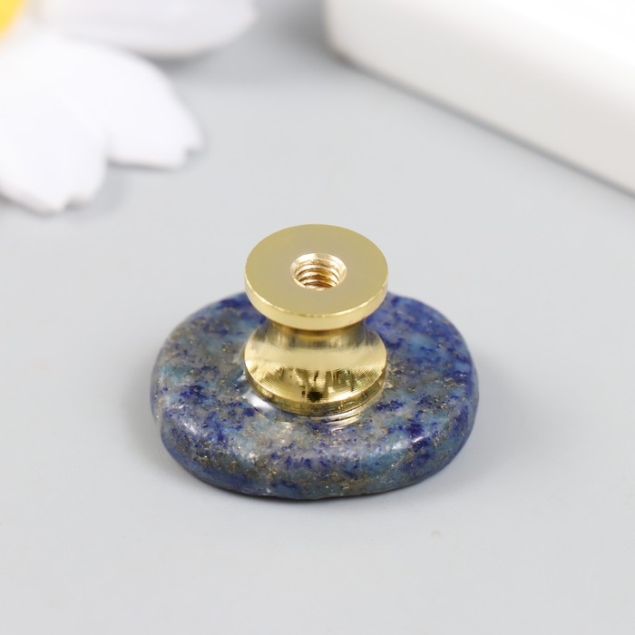 Ручка для шкатулки Ручка для шкатулки "Лазурит" 2,6х1,7 см