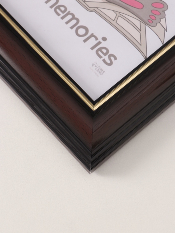 Фоторамка пластик "Рамин" 15х21 см, 1008-413 бордо