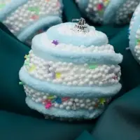 Ёлочные игрушки &laquo;Маттео&raquo;, шары новогодние, d=7 см, 4 шт., голубой