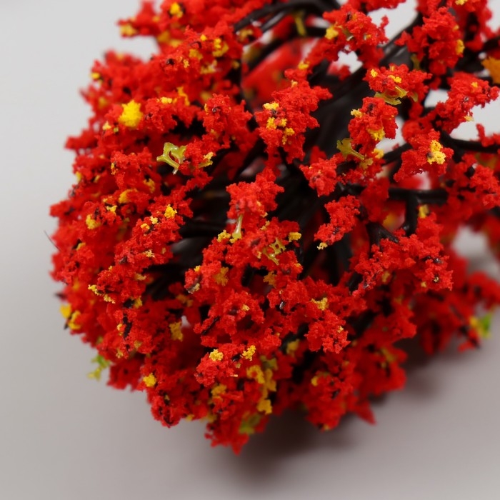 Искусственное растение для творчества пластик Искусственное растение для творчества пластик "Осенняя листва" 12 см