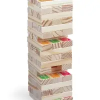 Дженга падающая башня &laquo;Джемба&raquo; с фантами, 54 бруска, 5+