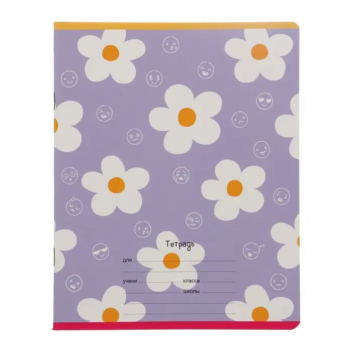 Тетрадь 18 листов в линию Тетрадь 18 листов в линию "Девочки", обложка мелованный картон, блок офсет, МИКС