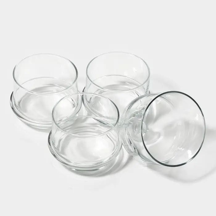 Набор ёмкостей Berry, 220 мл, 3 шт., стекло, прозрачный