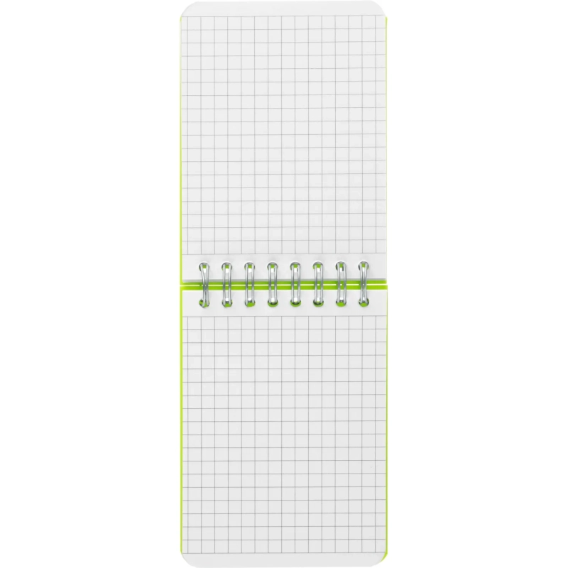 Блокнот А7,пласт обл,80л, ATTACHE FANTASY,салат