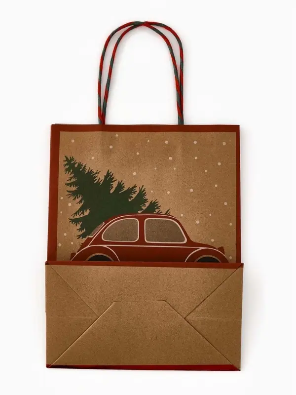 Набор подарочных пакетов &laquo;Подарок&raquo;, 3 шт,  25&times;4&times;30.5 см, 30&times;40&times;11,5 см, 18&times;23&times;10 см