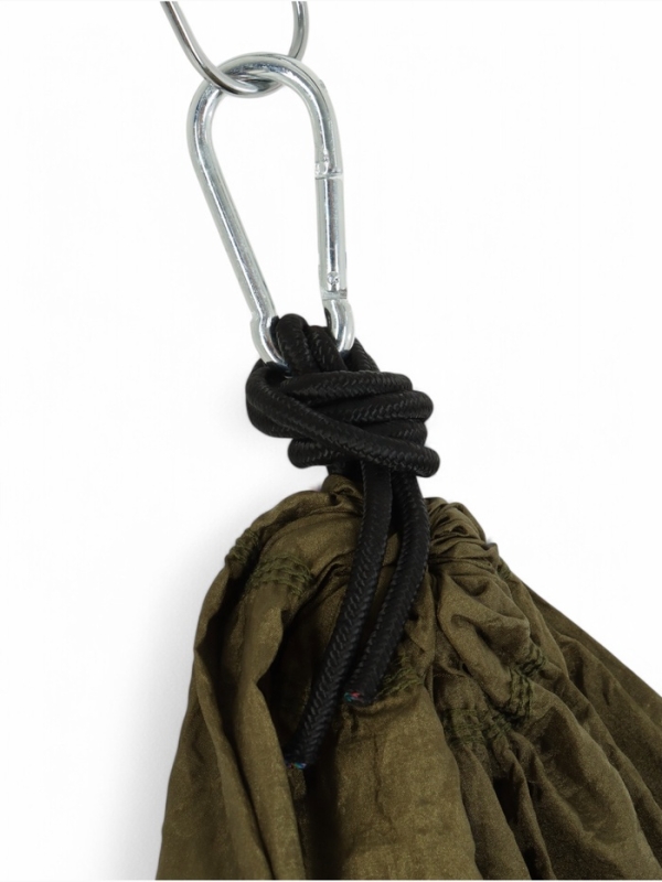 Гамак Maclay, 140 х 260 см, нейлон, зелёный Гамак Maclay, 140 х 260 см, нейлон, зелёный