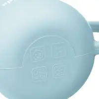 Посуда детская силиконовая, 7 предметов, голубой, Крошка Я