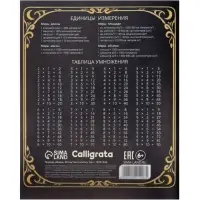 Тетрадь 48 листов в клетку Calligrata &laquo;Таро коты&raquo;, блок офсет, 5 В МИКС